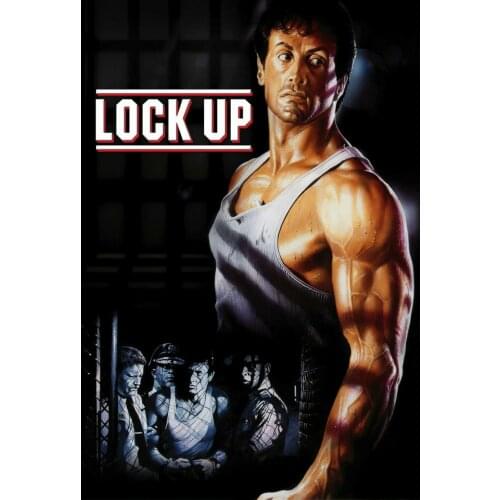 LOCK UP MOVIE Art print Silk poster Home Wall Decor