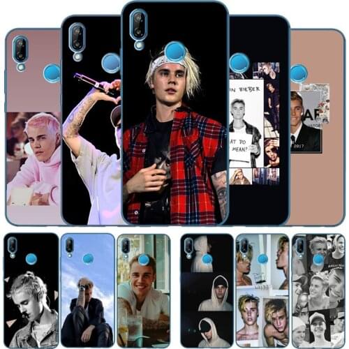 Justin Bieber Soft Silicone Phone Case For Huawei P9 P10 P20 P30 P40 LITE P20 P30 P40 PRO P smart Y6 Y7 Y9 Prime nova 3i