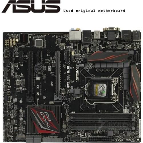 For Asus H170 PRO GAMING Original Used Desktop Intel H170 H170M DDR4 Motherboard LGA 1151 i7/i5/i3 USB3.0 SATA3