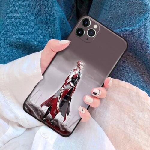 Frase archer fate stay night anime silicone Phone Case FOR iPhone Se 6 6s 7 8 Plus X Xr Xs 11 12 Mini Pro Max Glass Cover Shell