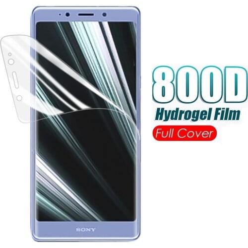 Screen Full Cover for Sony Xperia XZ XZS XZ2 Premium Hydrogel Film for Sony XZ3 XZ2 XZ1 Compact Full Cover on Xperia L L1 L2