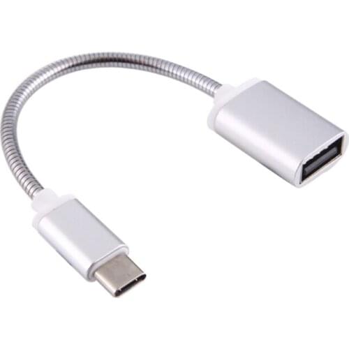 Metal USB 3.1 Type C Male To Female OTG Data Sync Adapter Cable for lg G6 G5 L4MD