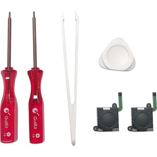 Joystick Repair Replacement Accessories Kit Compatible with Gulikit Elves Controller Switch/Switch Lite