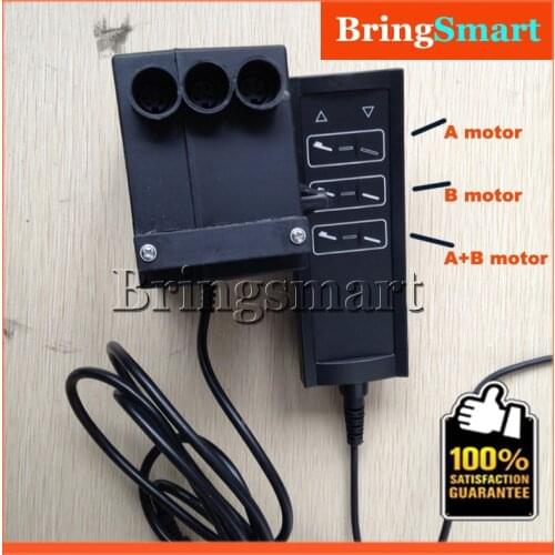 Wholesale Bringsmart 3 Groups Control Model For 2 pieces 24v Linear Actuator Tubular Motor Power Supply With Cable Controller