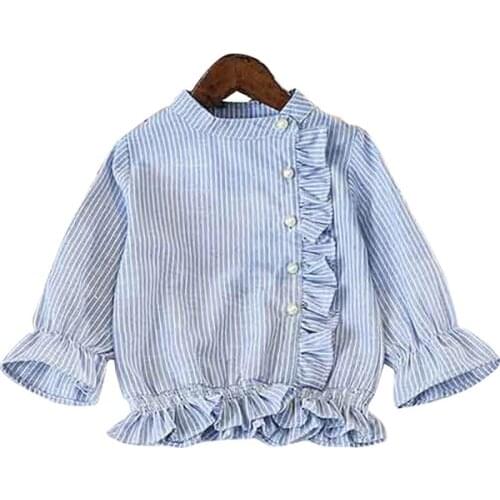 2018 new spring autumn/winter/summer Girls Kids Boys stripe shirt comfortable cute baby Clothes Children Clothing
