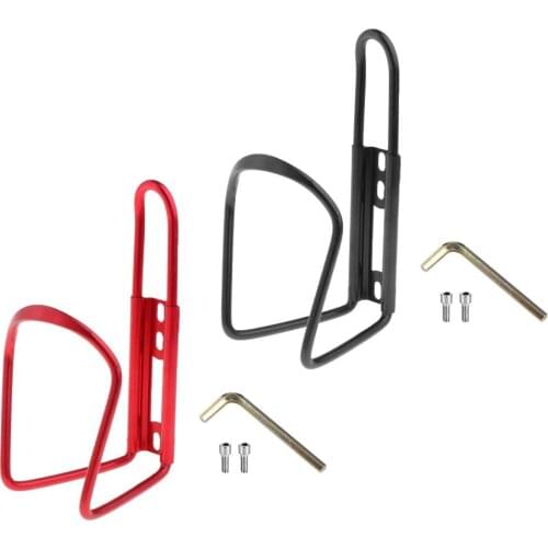Solid Bike Water Bottle Holder Lightweight Bicycle Drinks Cage Beverage Keeper for Mountain Road Bicycles