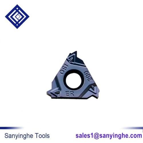 Free shipping high quality 10pcs/lots 14UN 11NR / 14UN 16NR / 14UN 16ER cnc carbide threading inserts for stainless steel