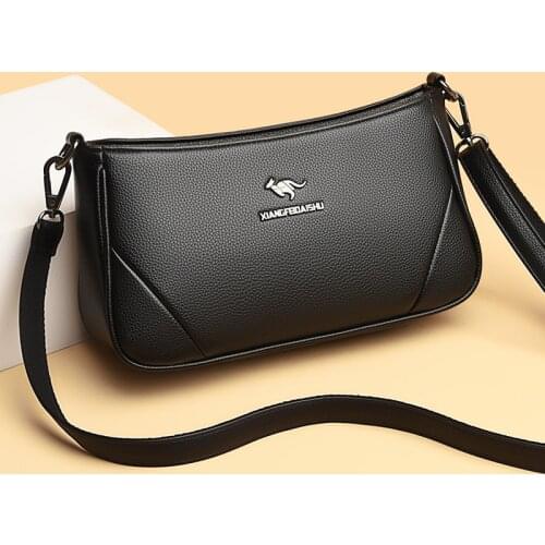 High Quality Retro Women Handbag Ladies Crossbody Messenger Bags High Quality PU Leather Female Shoulder Bag 2021 New Arrival