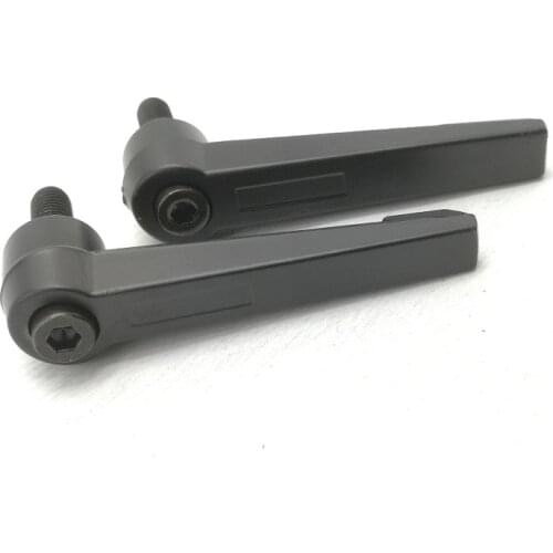 1PC M5 M6 M8 M10 Clamping Handle Bolt Clamping Lever Machinery L shape Adjustable Handle Locking External Male Thread Knob Screw