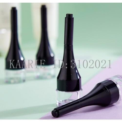 10/30/50/80pcs 3ml Empty Eyebrow Cream Tube Eye Shadow Bottles Sample Try Color with Makeup Brush Cosmetic Container Refillable