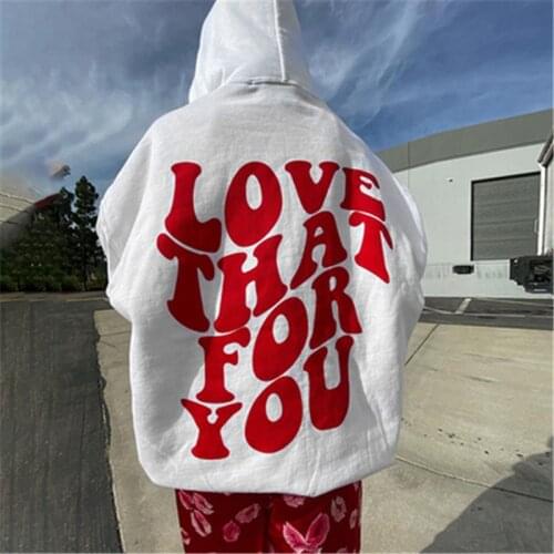 2021 Fashion Ladies Jacket Hoodie Y2K Gothic Letter Pattern Sweatshirt Retro Winter Sweatshirt Hoodie
