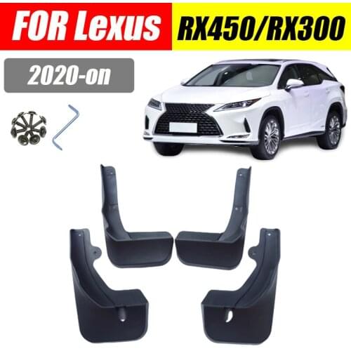Mud flaps For Lexus RX RX450 RX300 mudguards Fender Mud flap splash Guard fenders car accessories auto styline Front Rear 4 pcs