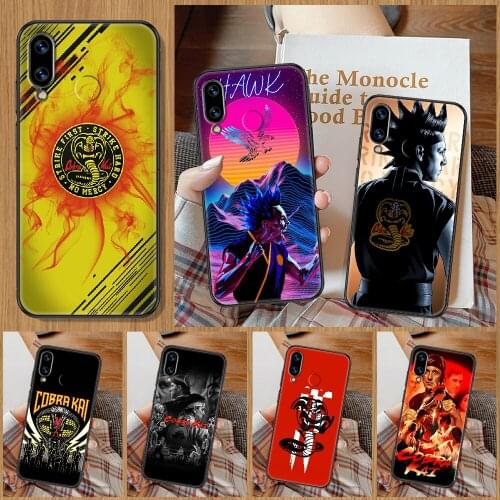 Cobra kai tv Phone Case For Huawei Honor 6A 7A 7C 8A 8X 8 9 9X 10 10i 20 Lite Pro black painting prime luxury waterproof art