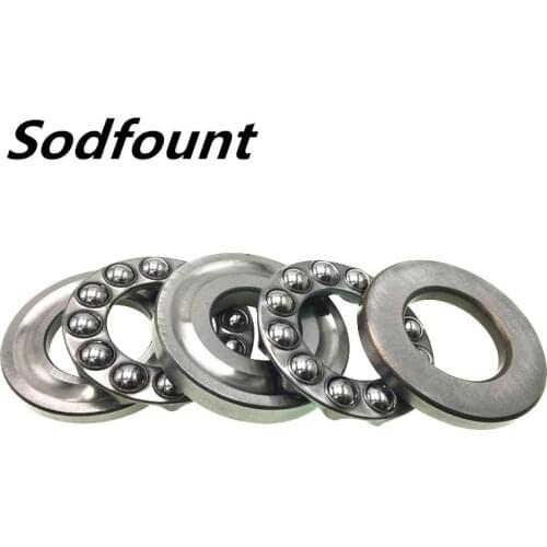 1pcs CNC Two-way plane thrust ball bearing 52202 52203 52204 52205 52206 52207 52208 52209