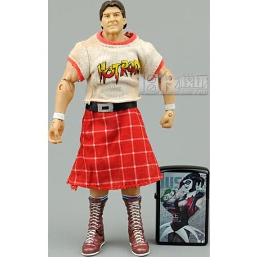 Wrestling Match Combat Arena Boxing Hot Scot Roddy Piper 1/12 Model Action Figures Collect Ornaments