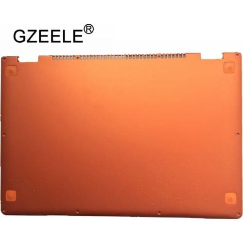 GZEELE Used Laptop Replace Cover For Lenovo YOGA 13 orange D shell 11S30500246 Laptop Bottom Base Cover lower case