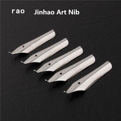 Jinhao 5pcs Art Nib Fountain pen Universal all Photo Tip Student stationery Supplies Replace the other pen