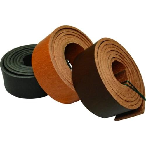 Pure Leather Rope Leather Belt Bracelet Leather Strip 4mm Thickness 140cm Length