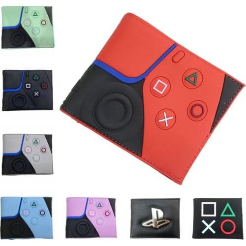 Game Cute Controller Wallet Fashion Student Silica gel Purse Cosplay Short Wallets Cosplay Gift