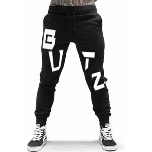 Men Sport Trousers Jogging Training Workout Track Pants Cotton Pockets Athletic Sweatpants Basketball Gym Running Trackpants