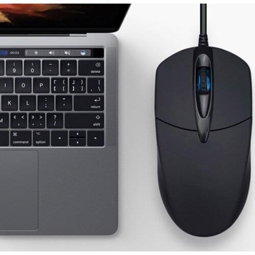 Gaming Mouse Wired USB Silent/Sound Click Mini Portable Optical Mice for PC Computer Laptop Desktop Computer Gamer Mouse