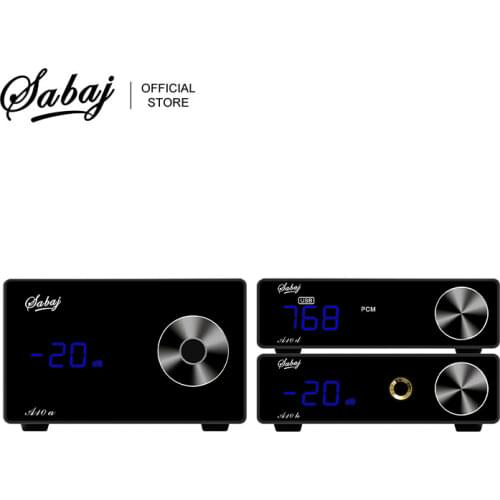 Sabaj A10 Series Set HIFI Music Audio DAC+ Digital Power Amplifier + Headphone Amplifier Desktop With Remote Control