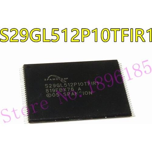 New&original S29GL512P10TFIR1 TSOP56 3.0 Volt-only Page Mode Flash Memory featuring 90 nm MirrorBit Process Technology