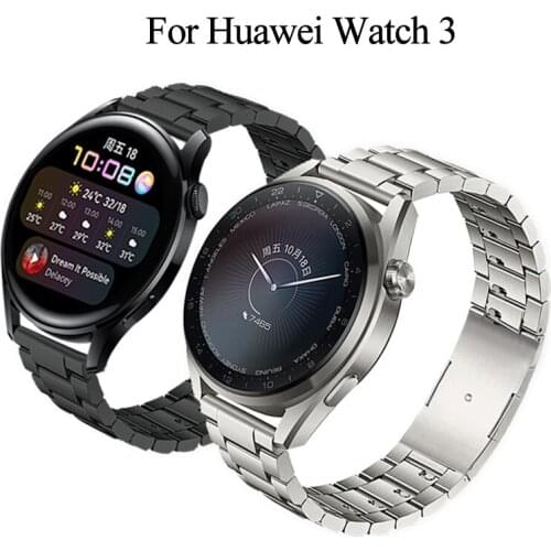 Watch Strap For Huawei Watch 3 Pro Stainless Steel Correa Metal Watch Band for GT 2 Pro Magic 2 GT2e Wrist Band Smart Watchband