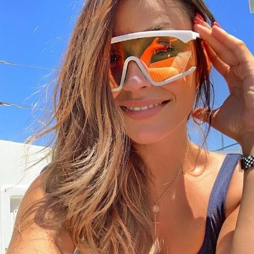 Oversized Square Sunglasses Colorful Vintage Men Women Famous Brand Designer Fashion Sun Glases UV400 Sunglass for Women Men