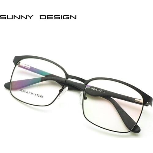 Steel Glasses Frame Ultra-Thin Steel Fashion Myopia Glasses Rim Fashion Optical Glasses Frame