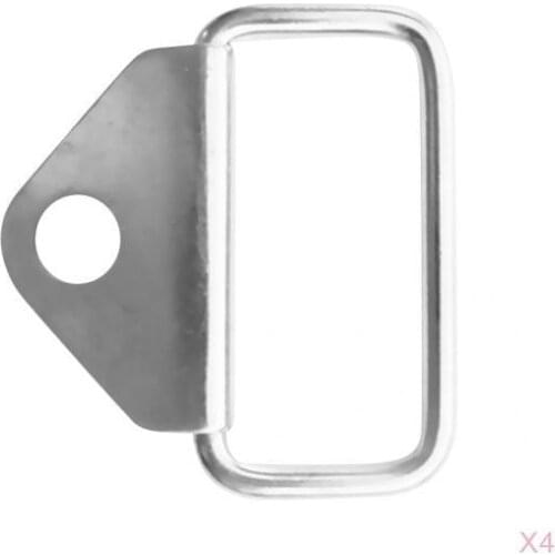 4XLashing Ring 316 Stainless Steel Tie Down Points Anchor Boat Truck Trailer