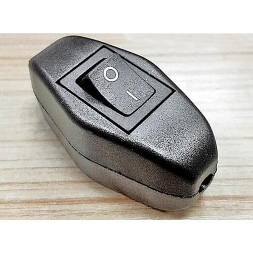 10pcs Rocker switch boat switch power cable connectors on-off switch lamp accessories with plastic shell