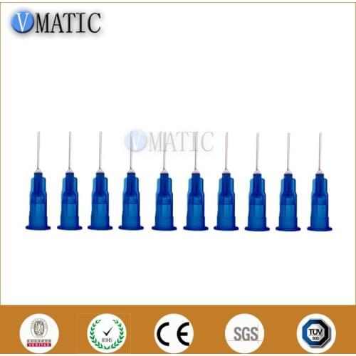 Free Shipping 100pcs 23G Stainless Steel Dispensing Tapered Pinhead Glue Liquid Needles 1/2 Inch For Dispenser Controller