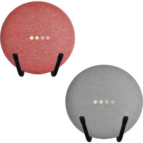 2X Universal Adjustable Stand Shelf for Google Home Mini Smart Assistant Speaker