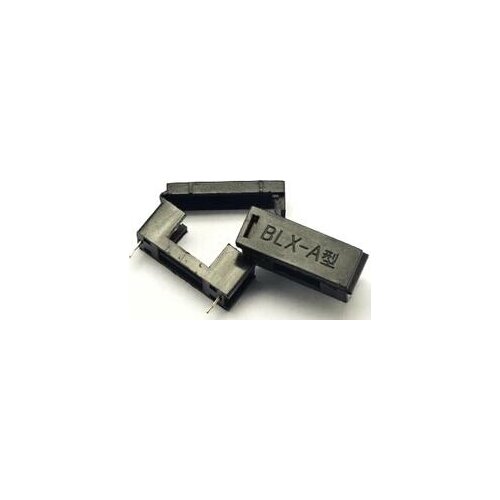 500pcs x BLX-A type 5*20MM With lid 5X20 fuse holder Black Pitch about 23MM