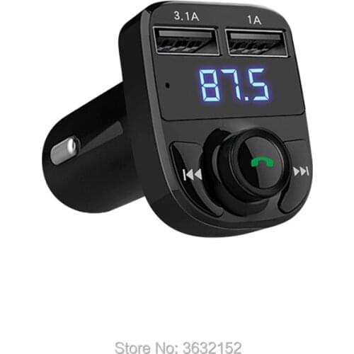 Car Bluetooth Charger Handsfree Car Kit FM Transmitter QC3.0 Car Accessories For Nissan qashqai tiida almera juke primera Sunny