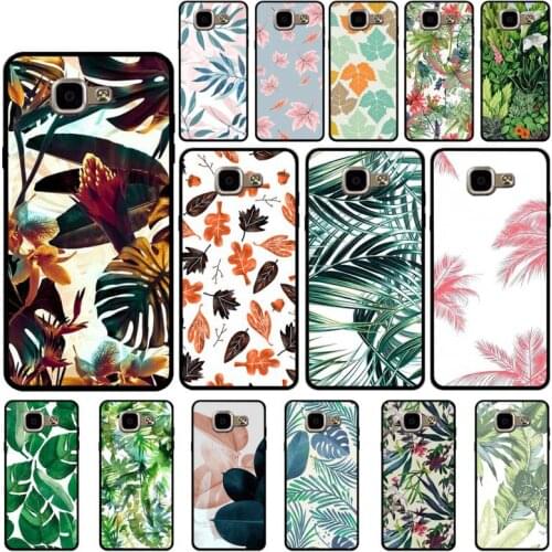 YNDFCNB green Lucky Clover Plant Phone Case for Samsung A6 A8 Plus A7 A9 A20 A20S A30 A30S A40 A50 A70