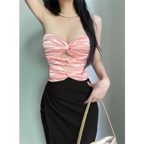 HOLYGAGA Women's Silk T-Shirts