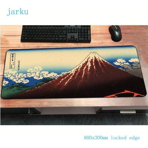 Art mouse pad Popular 800x300x2mm gaming mousepad gamer mouse mat pad game computer Mass pattern desk padmouse large play mats