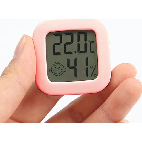 Indoor Thermometer Digital Temperature Baby Room Home Office Hygrometer Gauge Humidity Meter Measurement Instruments