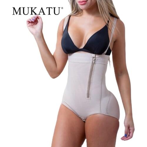 Plus Size Latex Womens Body Shaper Slimming Underwear Post Liposuction Girdle Clip Bodysuit Waist Shaper Reductoras Shapewear