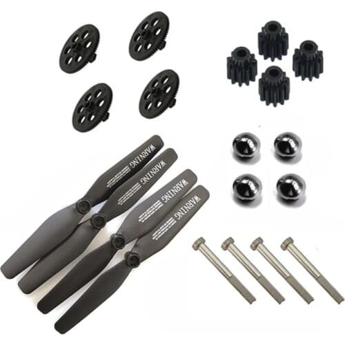 Blade main gear Propellers Cover motor gear Aluminum Shaft part for VISUO XS809 XS809HW XS809W XS809S rc drone