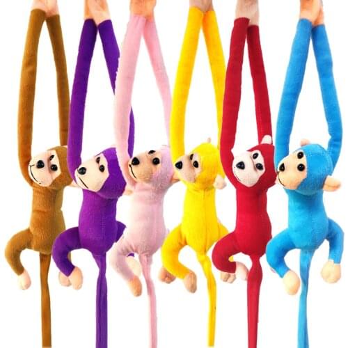 60cm Long Arm Monkey Cute Plush Toys Baby Sleeping Appease Doll Plush Animal Toy Home Decoration Toy For Kids Toddler Gift