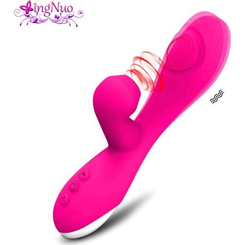 Strong Suction Vibrator Sex toys for Women G-spot Flap Clitoris Stimulation Dildo Vibrator Female Sex Adults Product for couples