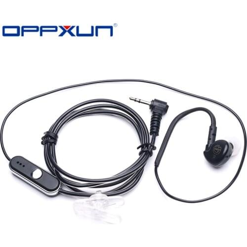 OPPXUN 2.5mm Earpiece Earphone Walkie Talkie Headphone for Motorola T280 T5700 T6200 T4 T8 Baofeng BFT6 Two Way Radio