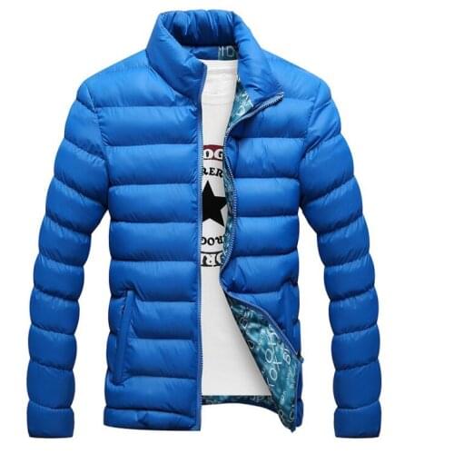New Cotton-padded jacket mens winter plus size cotton jacket down cotton thickening mens clothing