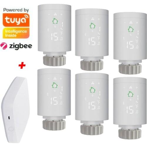 Manufacture Latest WiFi Wireless Automatic Trv and Thermostat