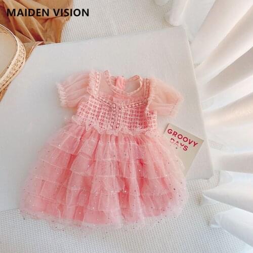 1-6 Years Toddler Kid Girl Princess Dress Lace Tulle Wedding Birthday Party Tutu Dress Pageant Children Clothing Kid Costumes