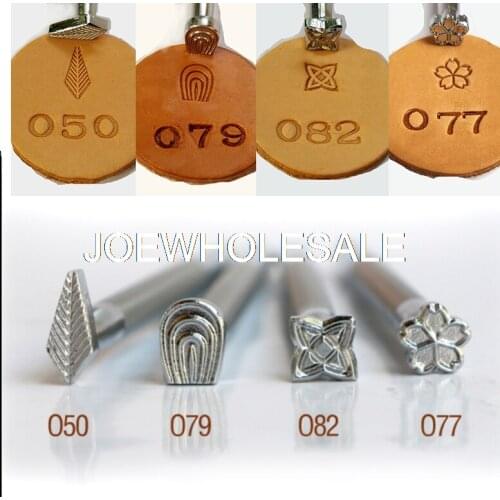 Japanese leather metal stamp,leather Craft Printing Tools O50/O77/O79/O82
