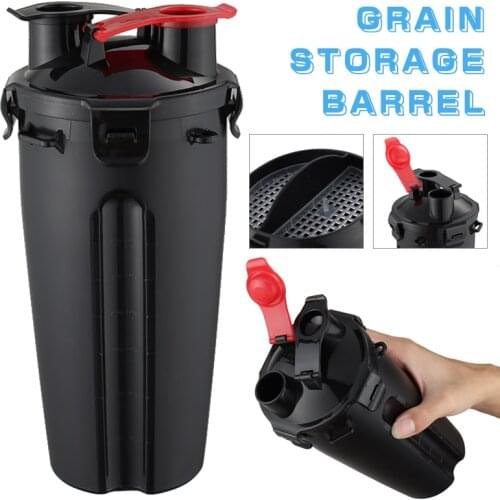 1Pcs Portable Pet Food Water Bottle 2-in-1Dog Outdoor Travel Drinking Container Outdoor Travel Dog Cat Feeder Cup Bowl